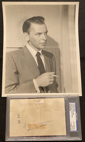 Frank sinatra autograph signed - sinatra,