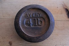 Vintage AVERY Weight 4lb Cast