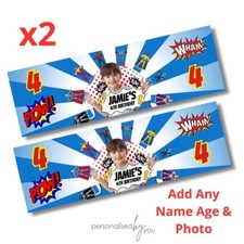 2x Personalised SUPERHERO