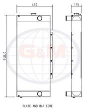 Radiator for JCB JS Crawler