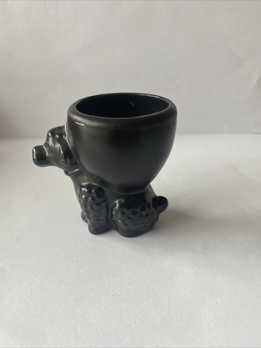 Rare vintage ceramic dog egg - rare-vintage,