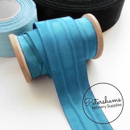 Vintage 38mm wide moire - 38mm,