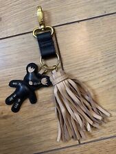 IL Tutto rare leather teddy Keyring tassle