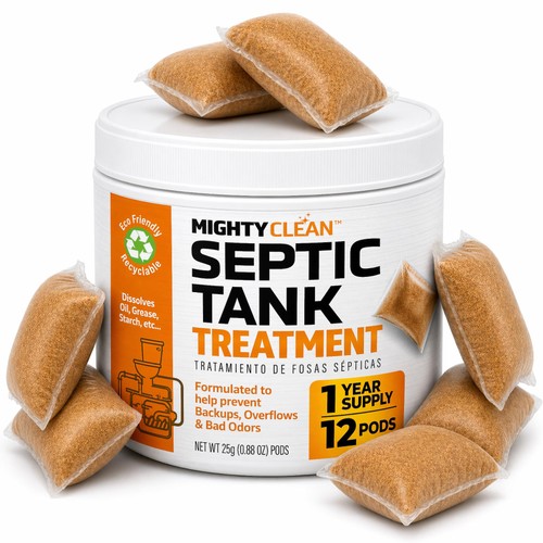Septic tank treatment 12 - -,