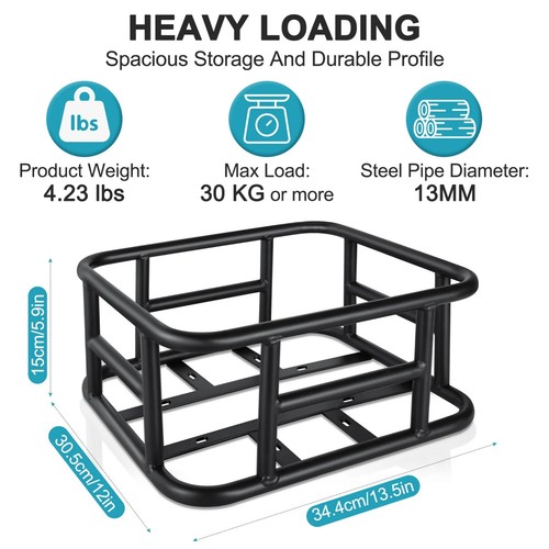 Rear bike basket - bicycle, cargo