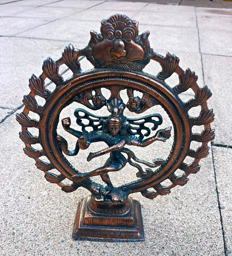 Antique bronze metal asian - bronze,