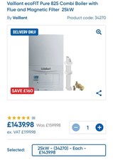 Vaillant ecoFIT pure 825 combi