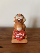 Vintage Hand Painted I Love