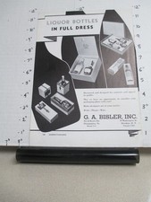 magazine ad 1935 G.A. BISLER
