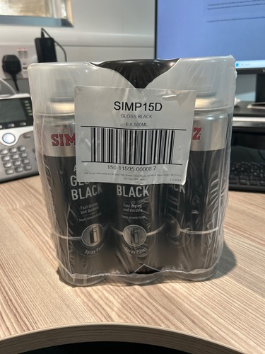 Simoniz acrylic gloss black - acrylic,