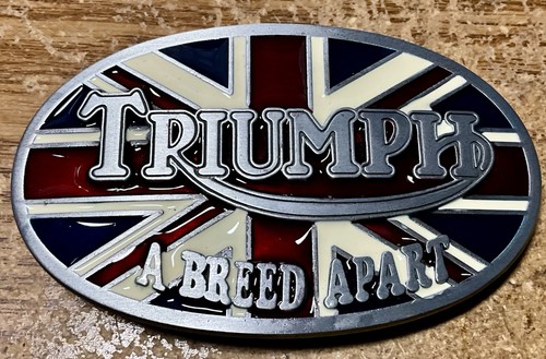 Metal belt buckle triumph - belt,