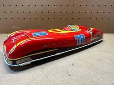 Vintage Tinplate Racing Car