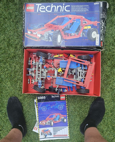 Lego technic 8865 test car - lego,