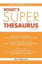 Roget's Super Thesaurus - 1582979995, Marc McCutcheon, paperback