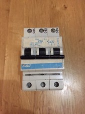 GEC 25 Amp Type 2 Mcb 3 Phase