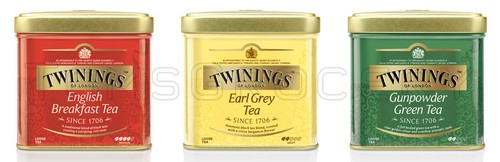 Twinings loose tea tins bundle - tins,
