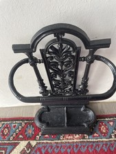 Antique Late Victorian Cast Iron Stick Stand Umbrella Stand