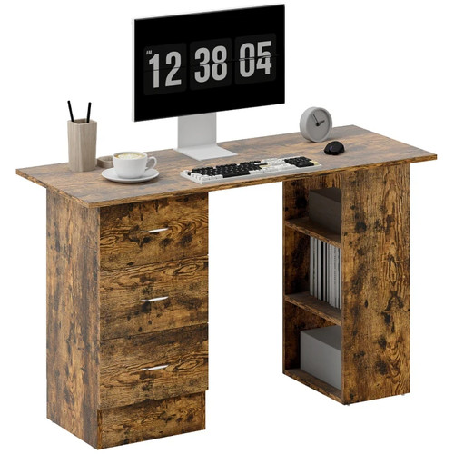 Computer desk with drawers - computer,