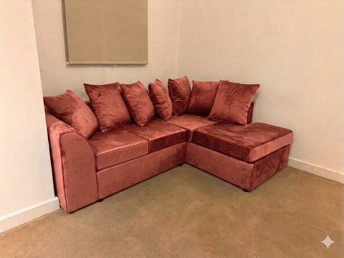 Seater rose colour plush - seater,