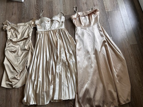 Champagne cocktail dresses - champagne,