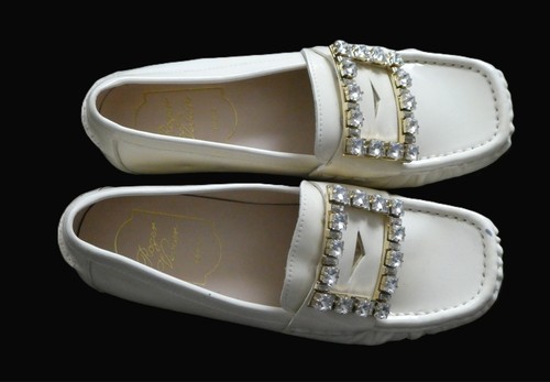 Lovely ivory patent leather