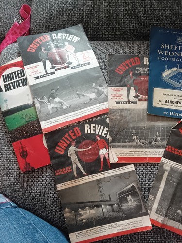 1960s football programmes bulk - football,