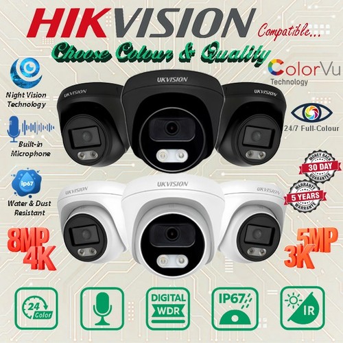 8mp 5mp hikvision - 4k-8mp/3k-5mp,