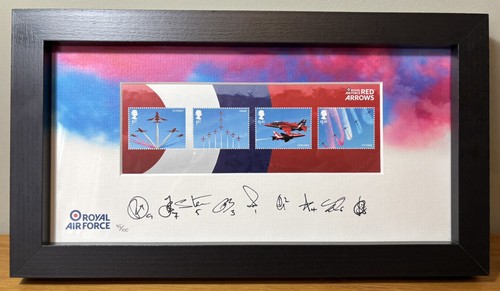 Rare framed signed red - framed,