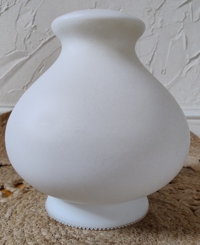Large vintage white - large, glass