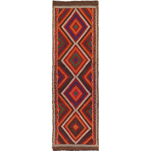 Vintage kilim runner rug - kilim,