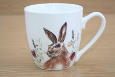 Collectable Large Ceramic Mug - Hare / Rabbit Images - Very Good Condition
