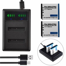 2 KLIC-7004 Battery+Slim usb