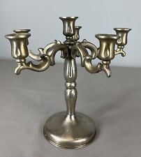 Antique Silver-Plated 6-Arm