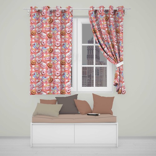 Blackout eyelet curtains - blackout,
