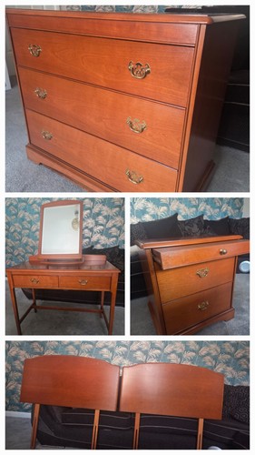 Stag bedroom furniture chest - stag,