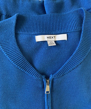 NEXT ~ COBALT BLUE ZIP UP