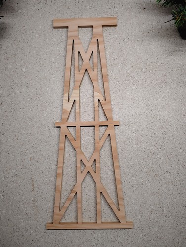 Scale train trestle track - scale,