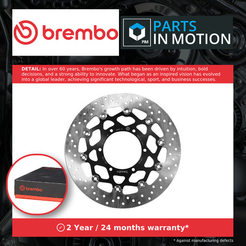 Motorcycle brake disc front - disc,