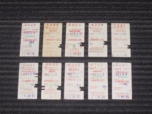 Job lot british rail - x,