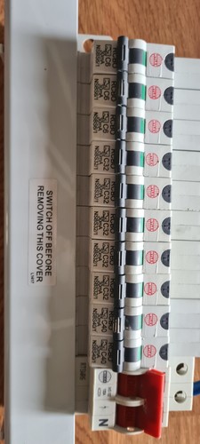 Set wylex type rcbos with - of, c