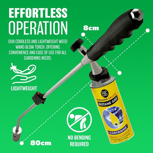 Weed burner killer wand butane - burner,