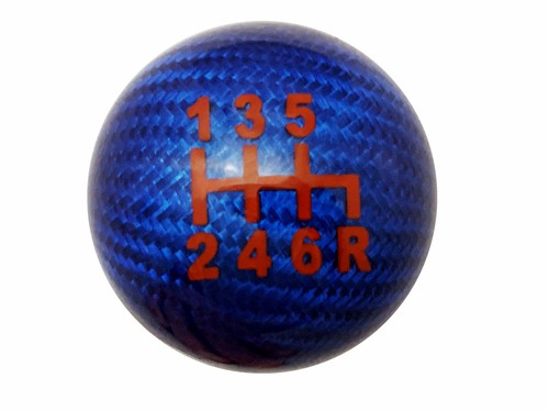 Blue carbon fibre gear - , shift