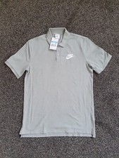 Mens Nike Grey Polo Shirt Size