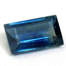 RARE! Natural Blue Sapphire Gemstone 5.7x3.3mm Baguette Cut Songea Loose stone