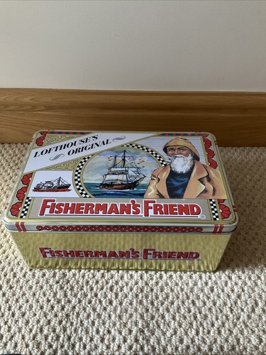 Fisherman friend vintage tin - fisherman's,