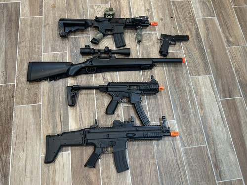 Airsoft gun lot - airsoft,