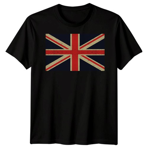 Vintage union jack - vintage, t-shirt