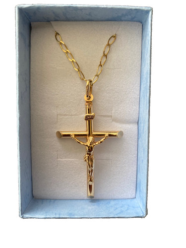 Carat gold crusifix cross - 9,
