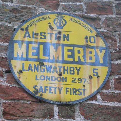 Photo 6x4 old sign in - 6x4,