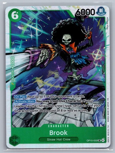 Brook op15 032 super rare - brook,